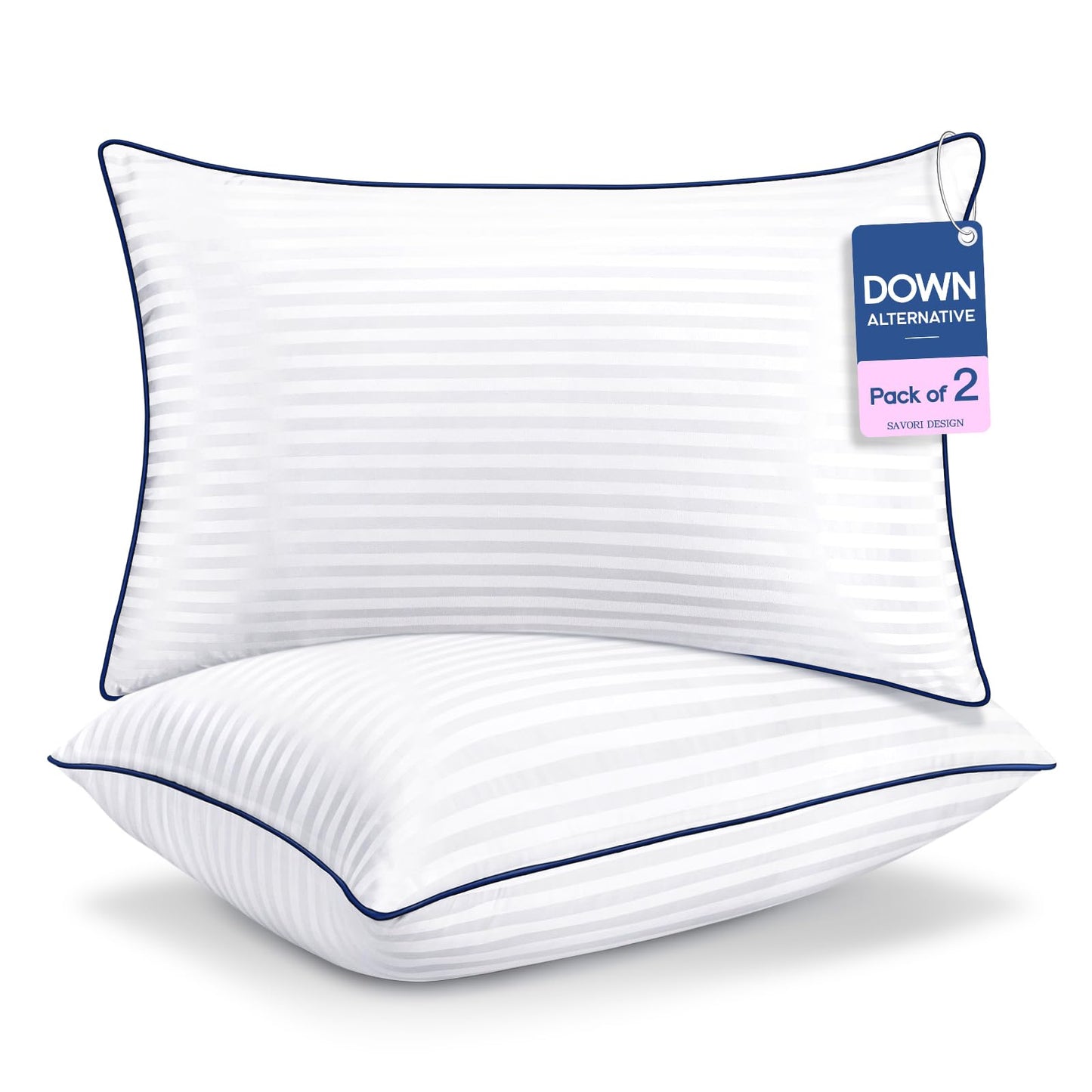 Cooling Down Alternative Bed Pillows | Standard | Set of 2