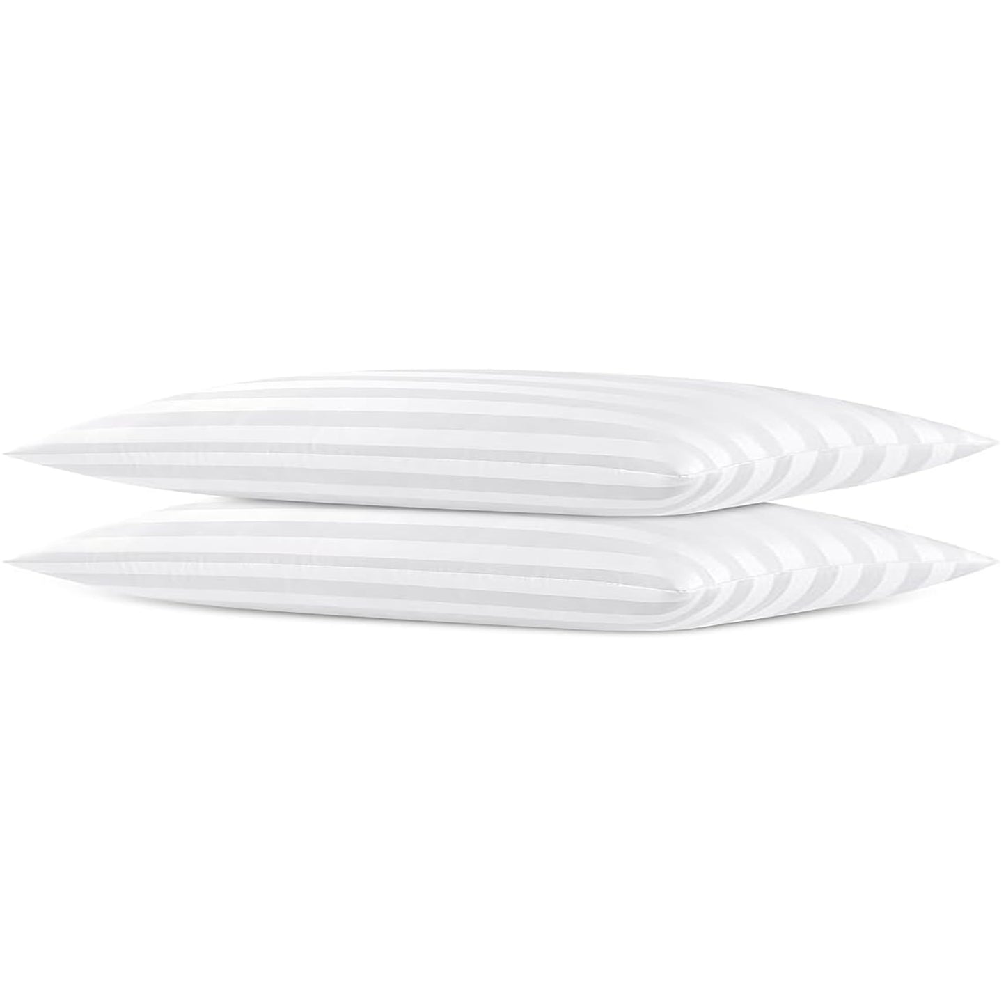 Low Profile Down Alternative Pillows | Standard | Set of 2