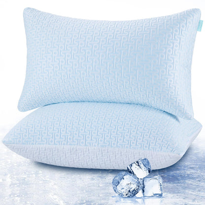 SEMZSOM CoolTech Hotel Pillows - Set of 2
