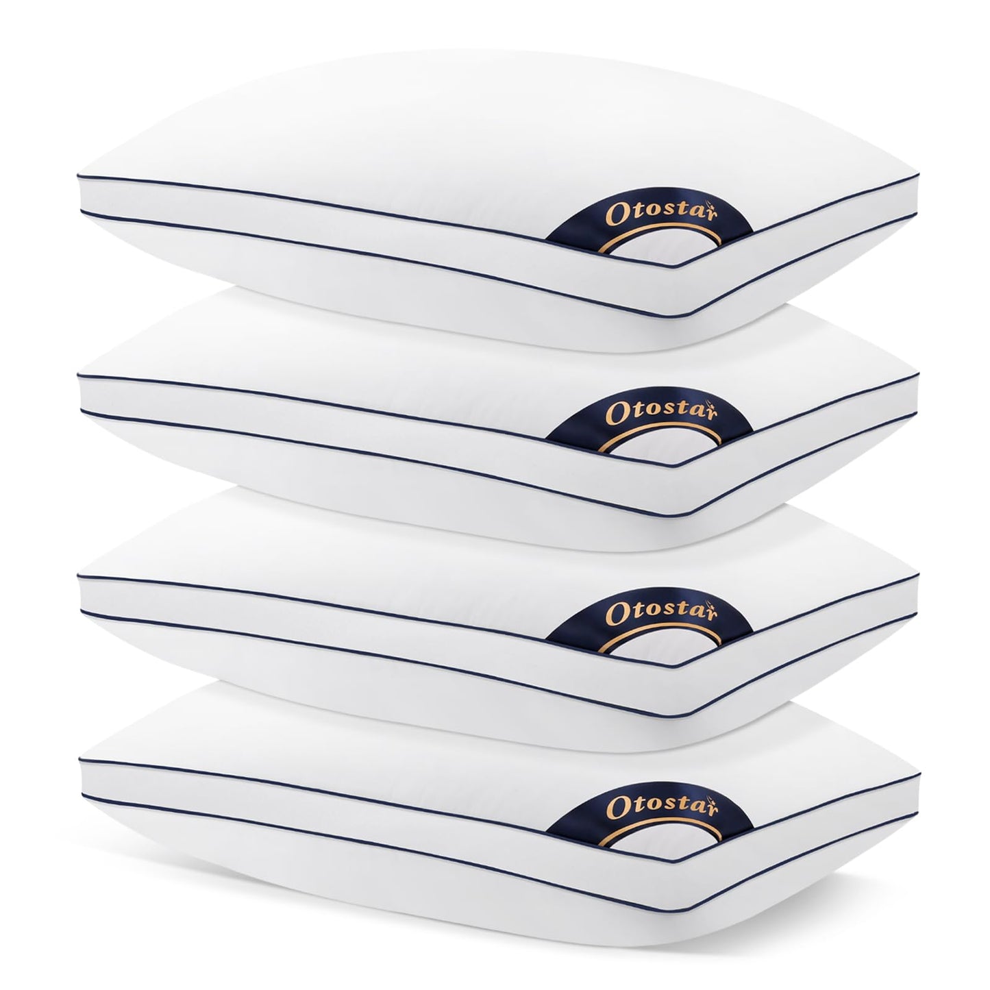 Cooling Bed Pillows | Queen | Set of 4