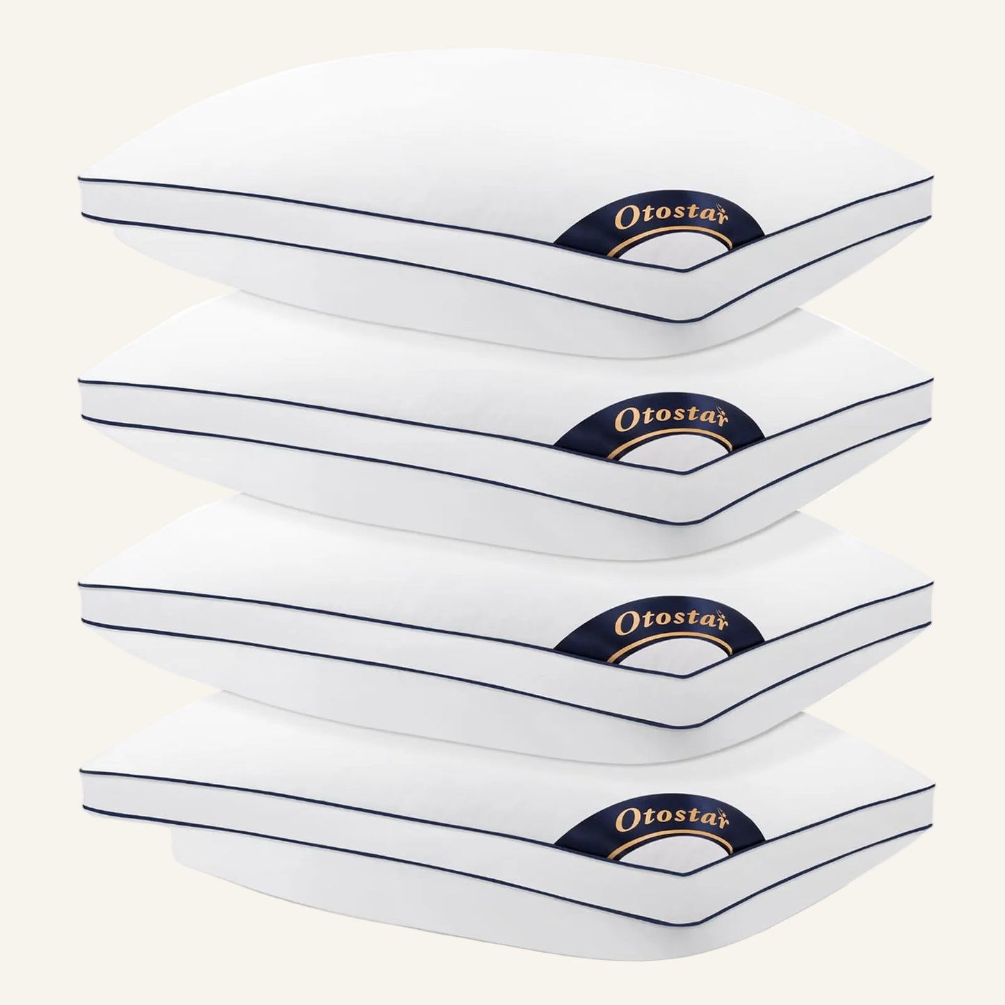 Cooling Bed Pillows | Queen | Set of 4