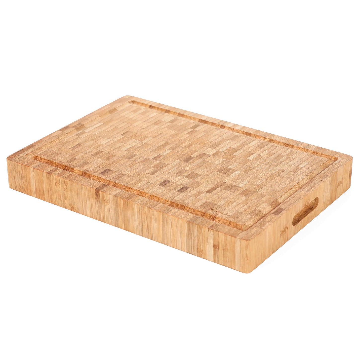 Heim Concept Organic Bamboo Cutting Boards for Kitchen Extra Large Chopping Board with Juicy Groove Perfect for Meat Vegetables Fruits Cheese
