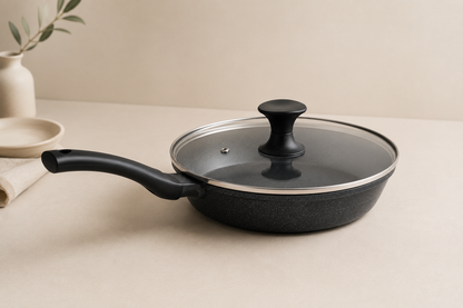 Marble Sauté Pan with Lid