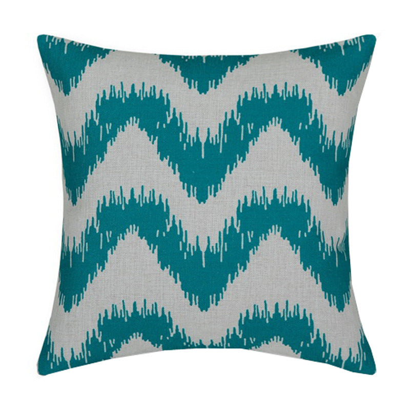 Cotton and Linen Decorative Pillow