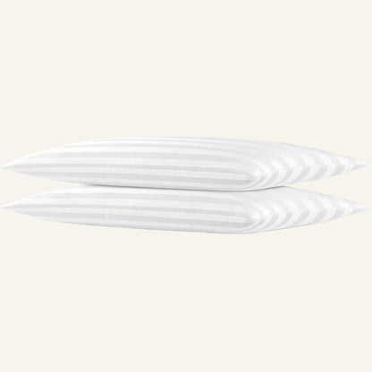 Low Profile Down Alternative Pillows | Standard | Set of 2